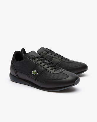 Men's Angular Leather Sneakers