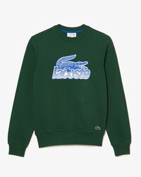 Men&rsquo;s Crew Neck Unbrushed Fleece Sweatshirt