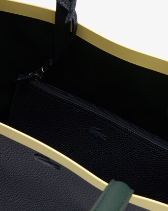 Women's Anna Removable Zip Pouch Canvas Large Tote