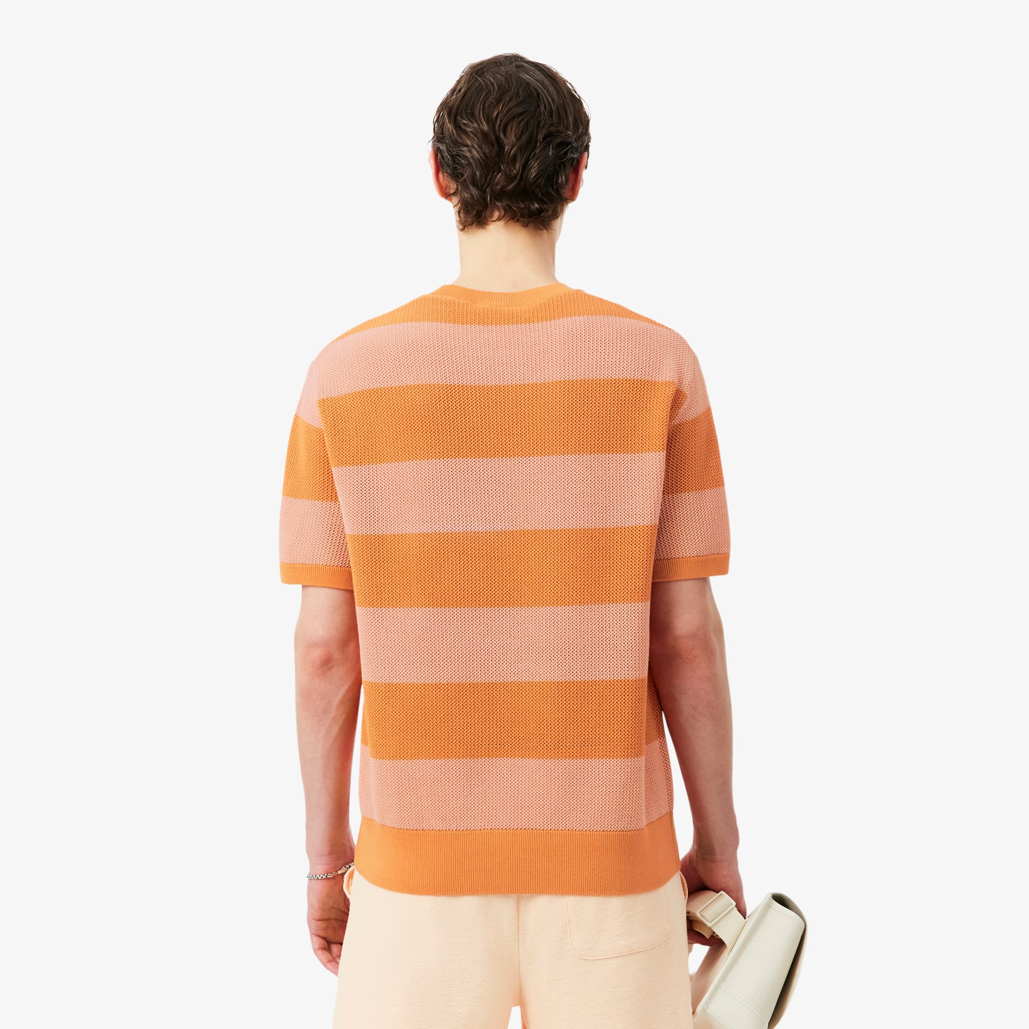 Short Sleeved Cotton Sweater