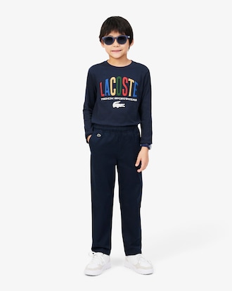 Long-Sleeved Printed T-shirt