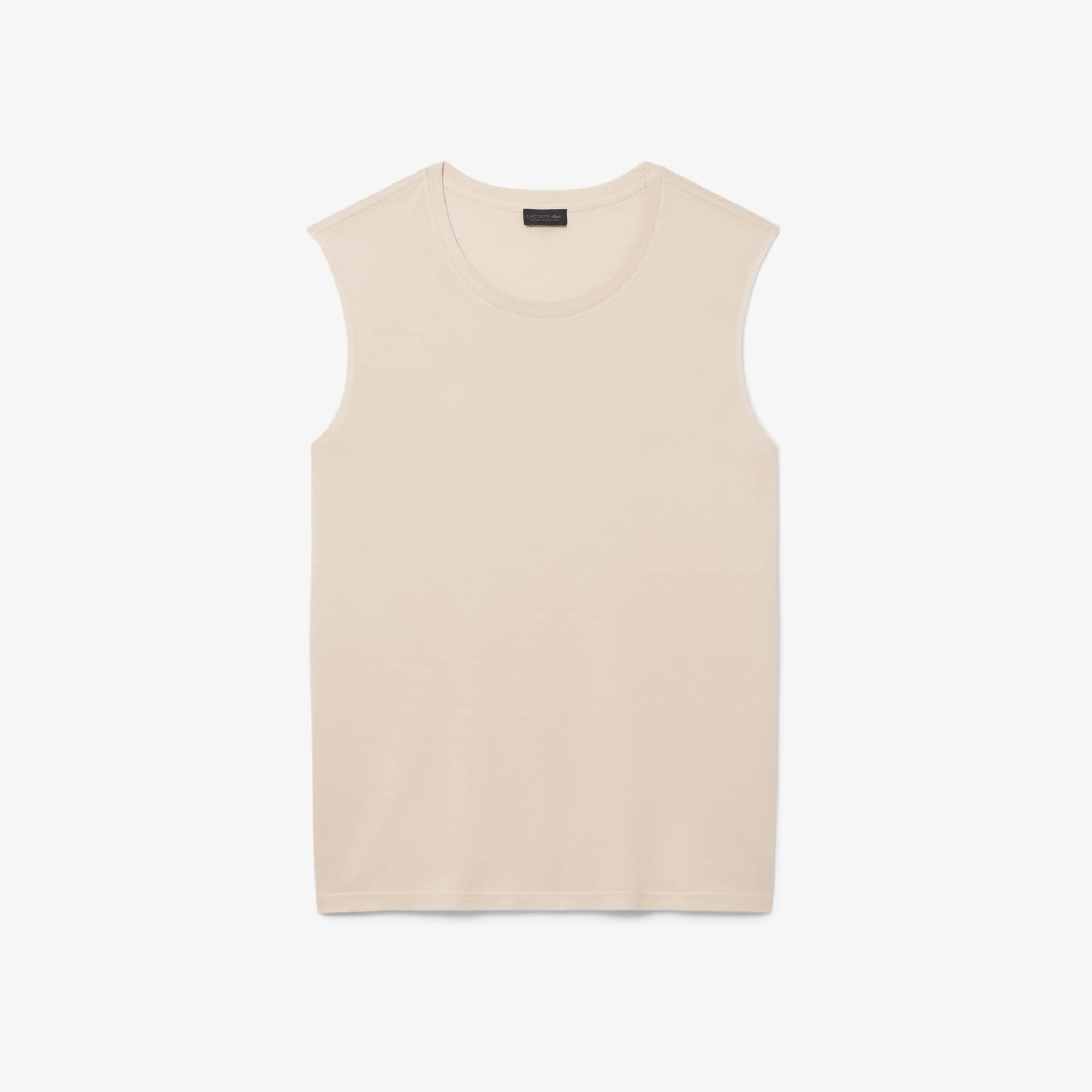 Runway Silk Piqué Tank Top