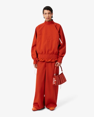 Runway Technical Taffeta Popover Jacket