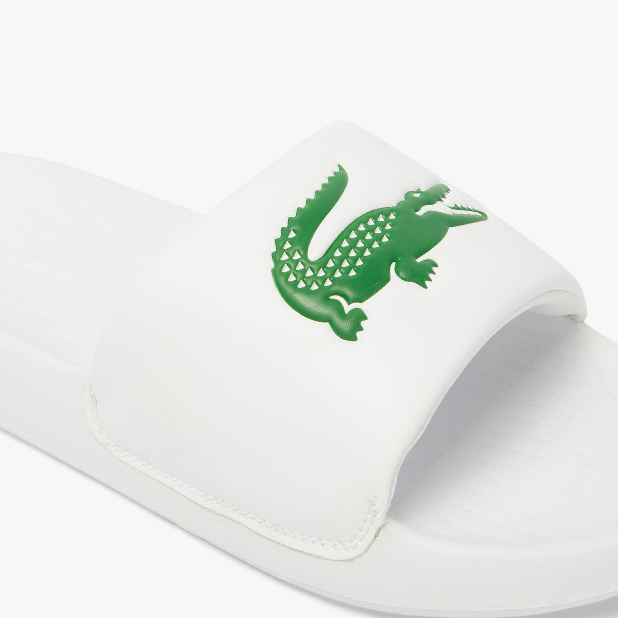■LACOSTE■ Men's Serve Slides White RZ9021M55G082 Amazon.com | Lacoste Men's Serve Slide 1.0, Red & White, 10