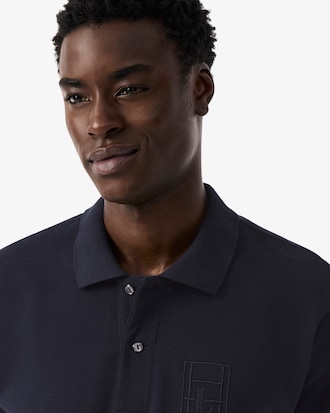Classic Fit Embroidery Detail Petit Piqu&eacute; Polo