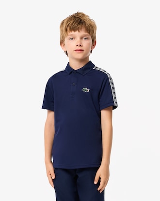 Kids' Ultra Dry Piqué Tennis Polo