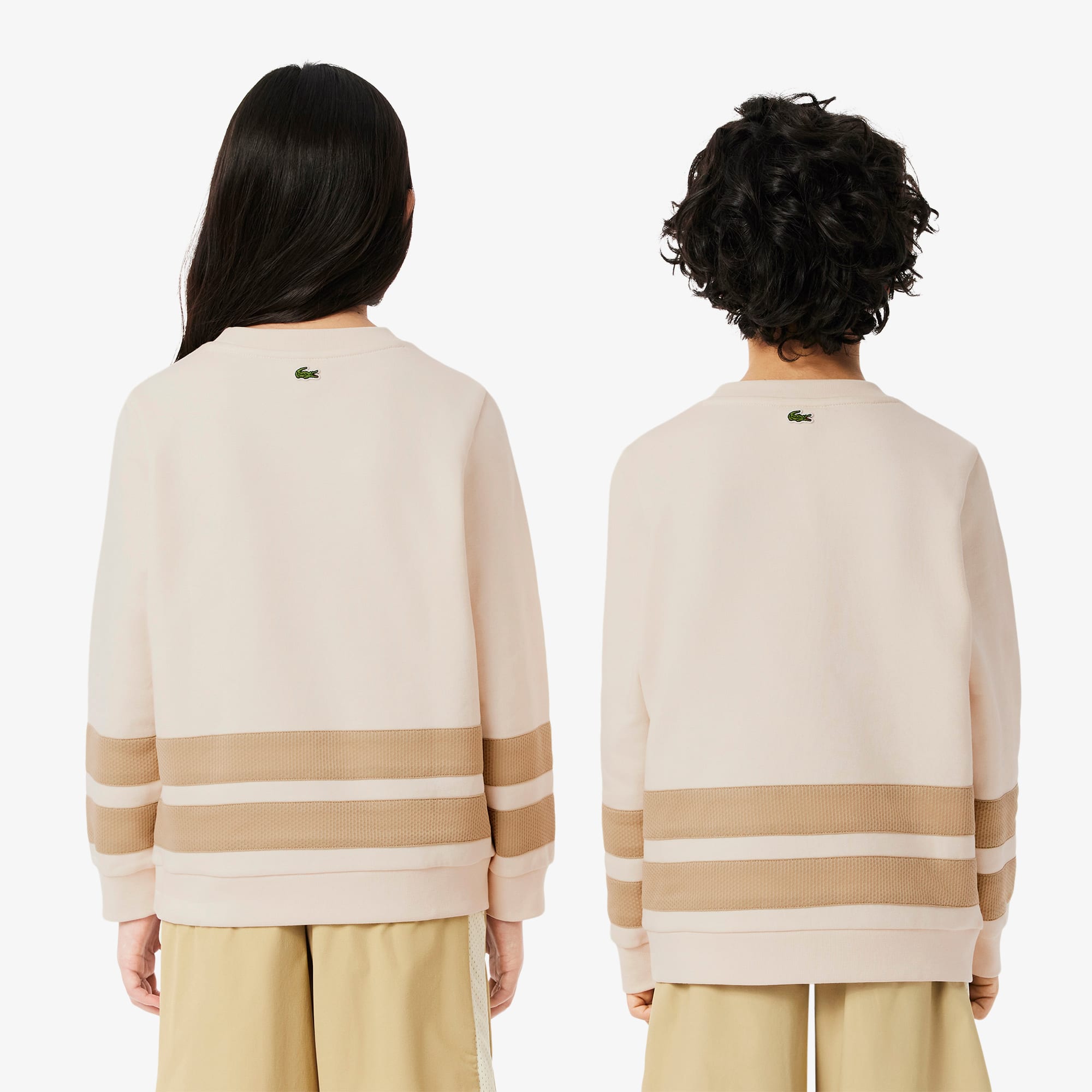 Kids' Mesh Panel Fleece Sweatshirt