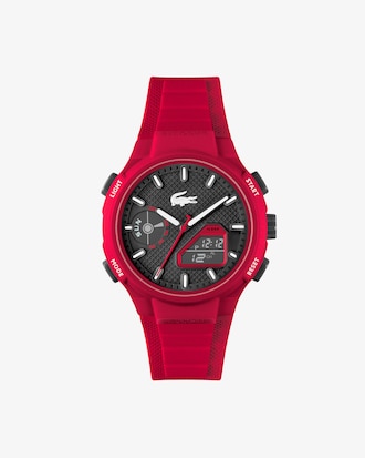 LC33 Analog and Digital Silicone Watch