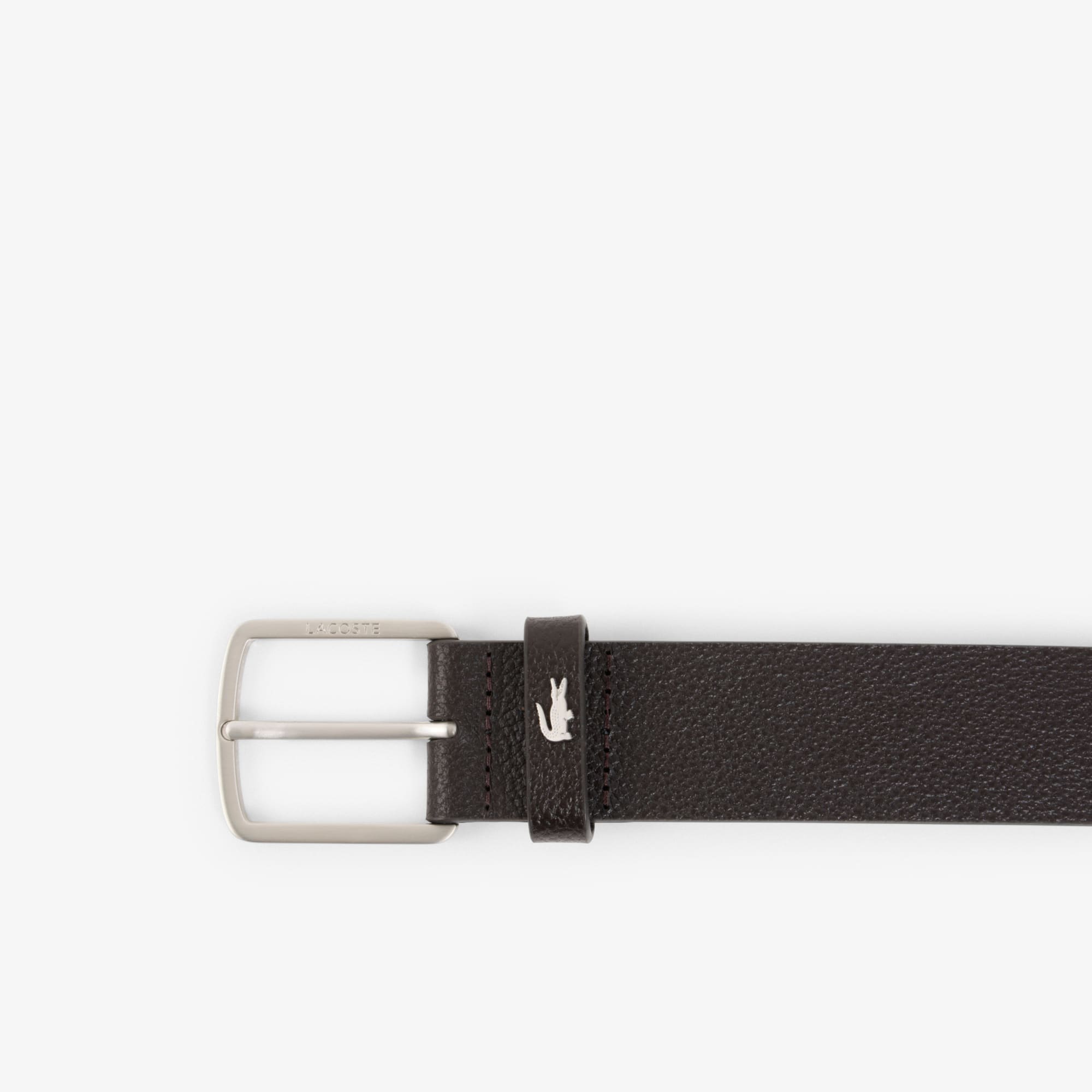 Elegance Leather Belt and Key Ring Gift Set
