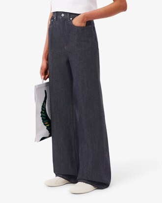 Women's Runway Wide Leg Selvedge Jeans