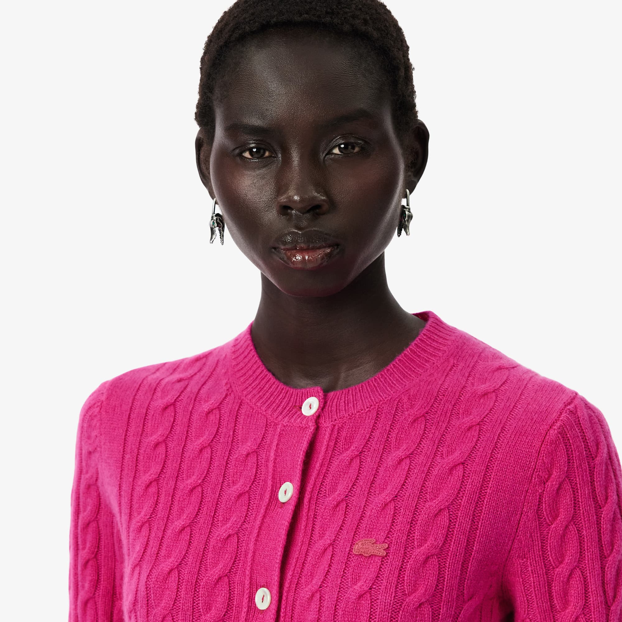 Runway Cashmere Cable Knit Cardigan - Sweaters & Sweatshirts