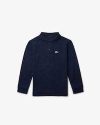 Boys' Long Sleeve Piqué Polo