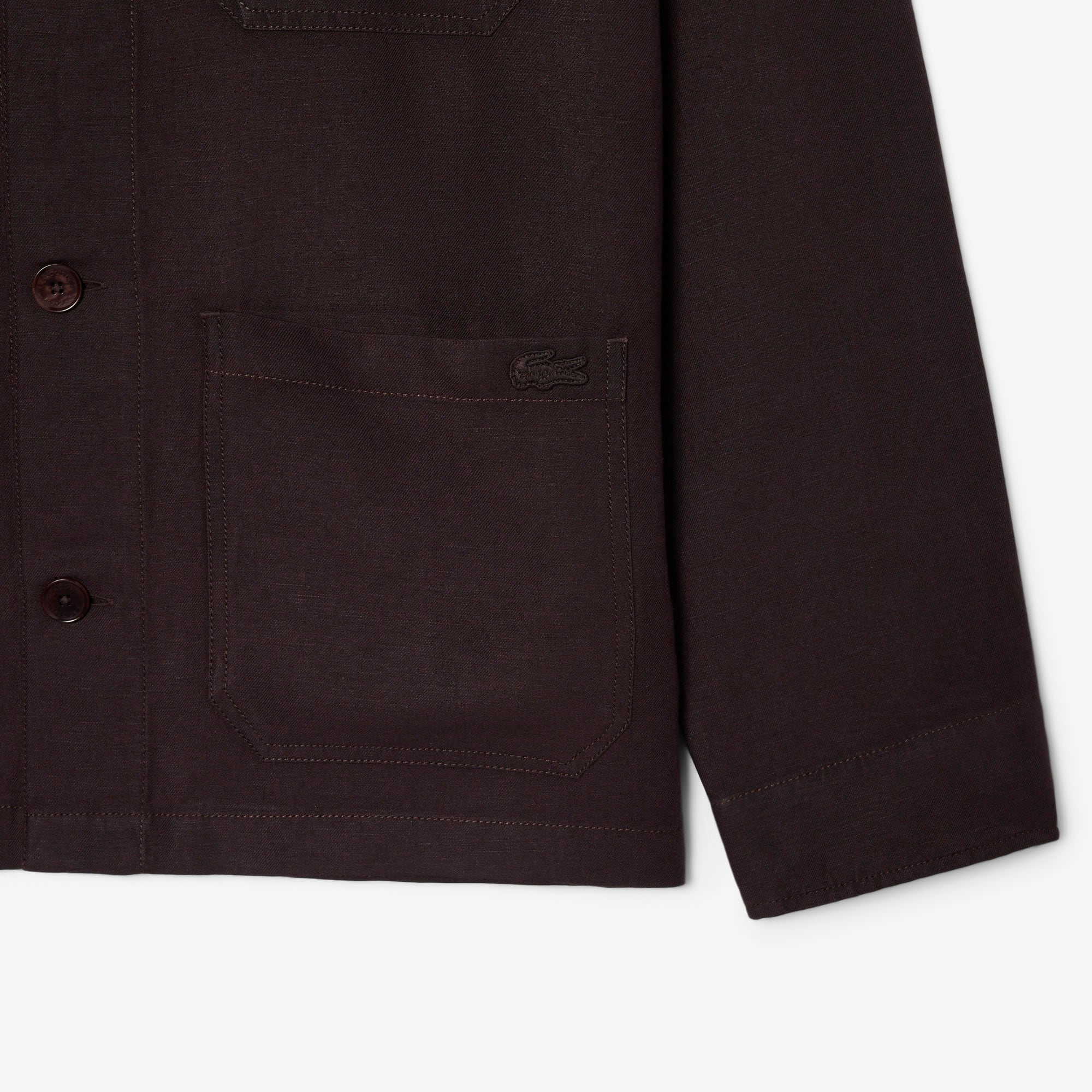 Linen Blend Overshirt