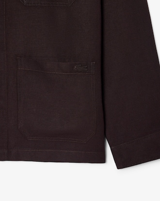 Linen Blend Overshirt