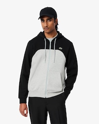 Men's Zip-Up Colorblock Hoodie