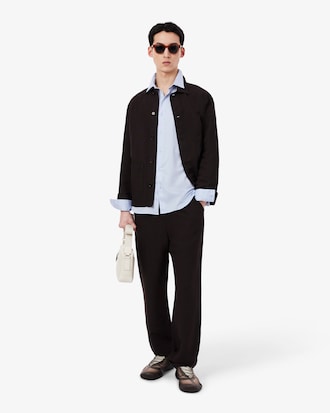 Slim Fit Cotton Blend Shirt