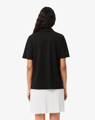 Women's Relaxed Fit Piqu&eacute; Polo