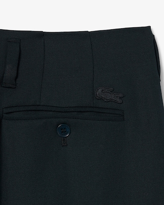 Runway Wide Fit Tailored Wool Pants