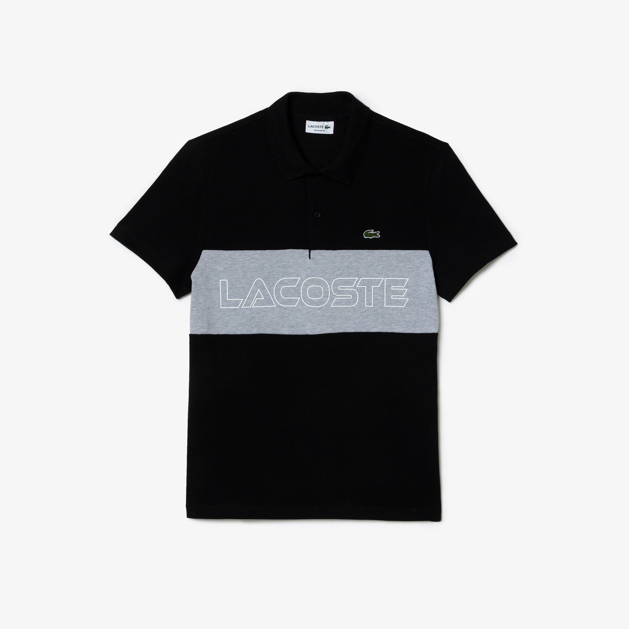 Lacoste Men's Regular Fit Stretch Mini Piqué Polo