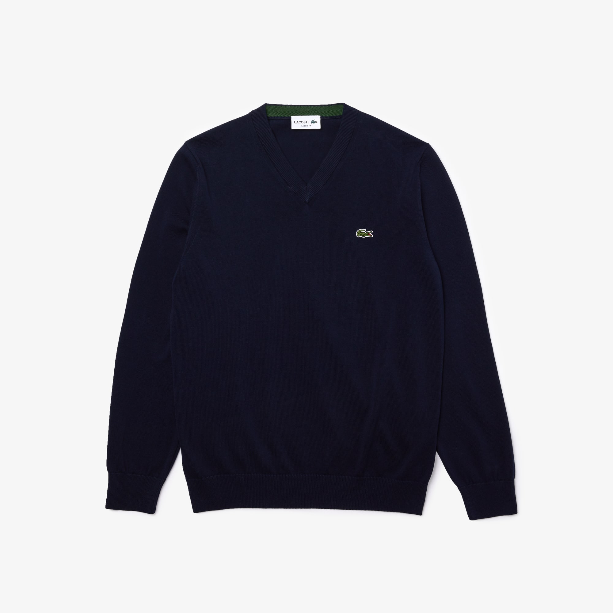 Men's Cotton V-Neck Sweater - Sweaters & Sweatshirts - New In 2026