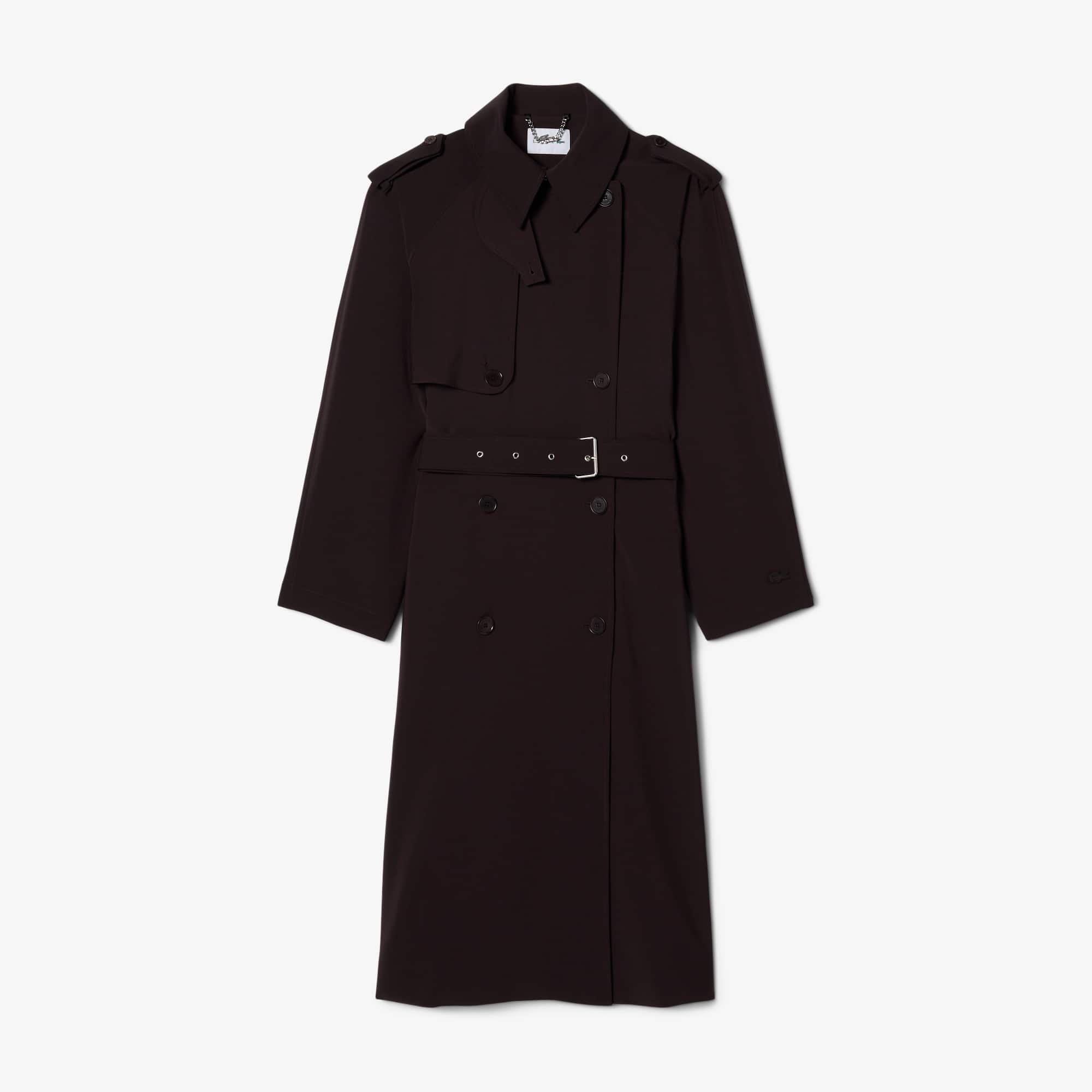 Oversized Wool Blend Trench Coat - Recycled Materials - New In