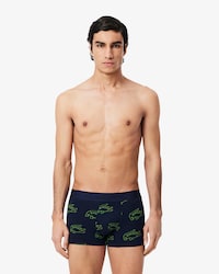 Boxers elásticos con estampado de cocodrilo