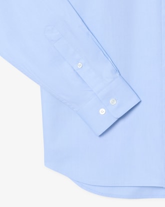 Camisa de Corte Regular de Algod&oacute;n Texturizado
