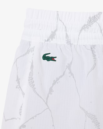 Reflective Print Lined Tennis Shorts