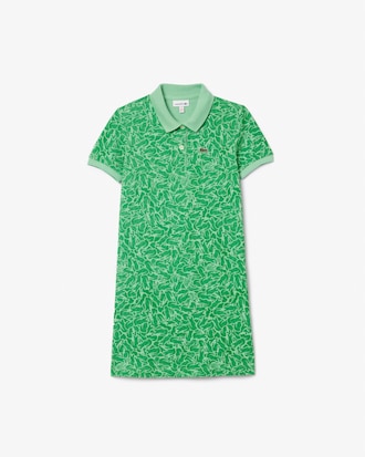 Kids' Printed Cotton Polo Dress