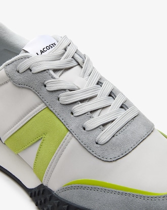 Sneakers Lacoste L-Spin Deluxe en piel contraste de color para hombre