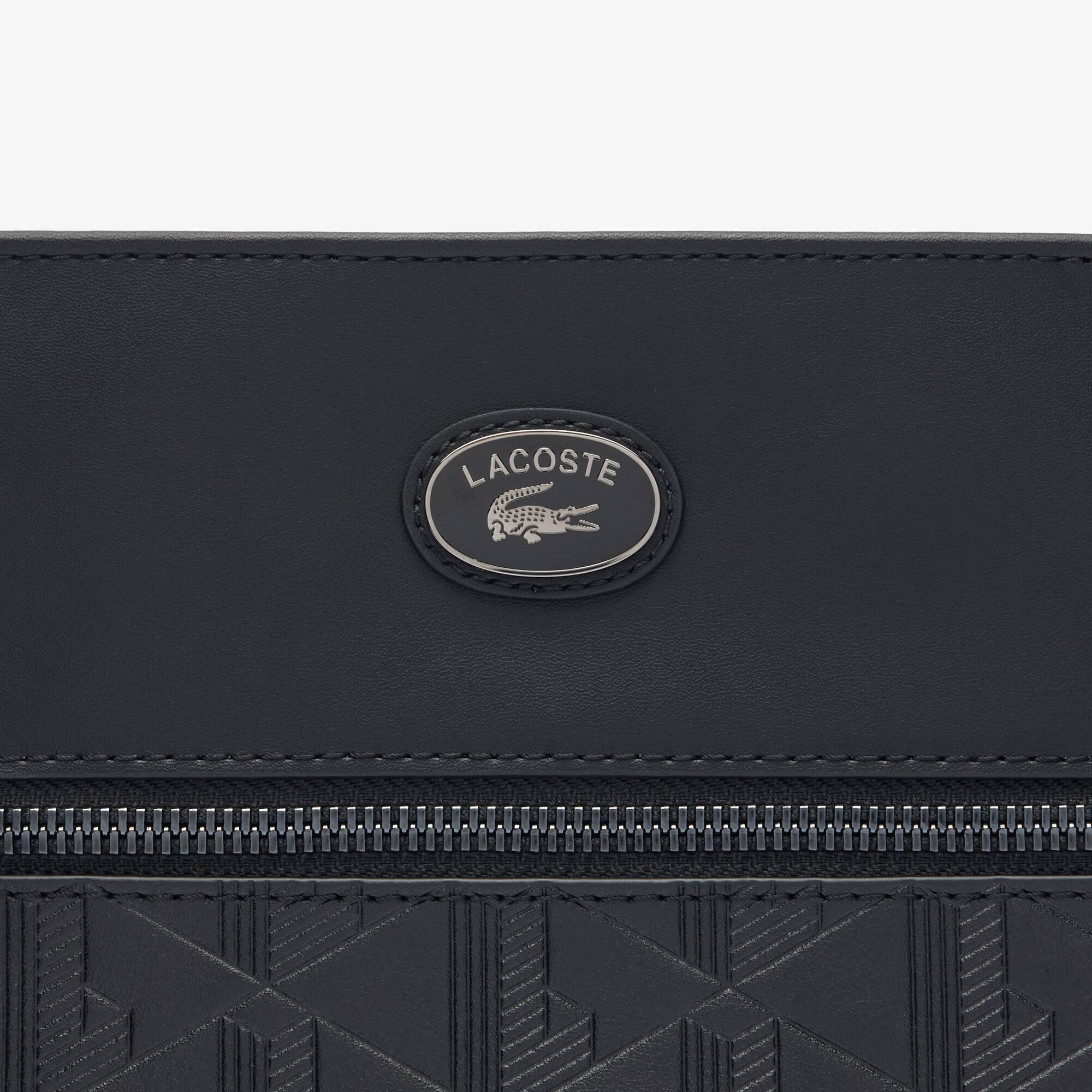 Men's Monogram Slimline Satchel - Bags - New In 2025 | Lacoste