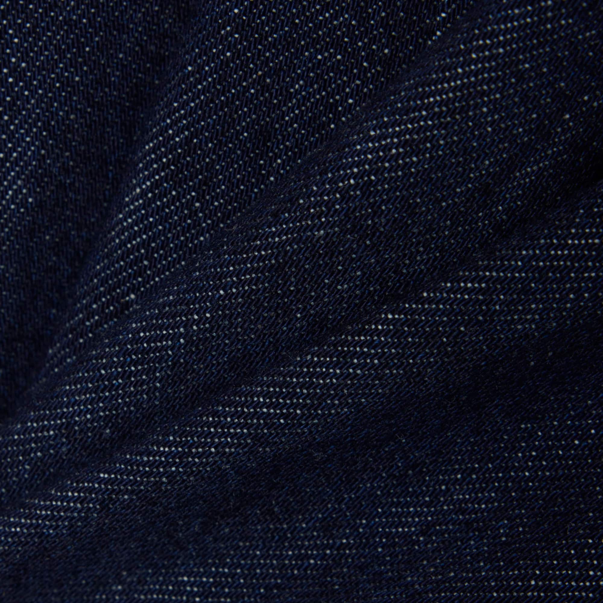 Short Pleated Denim Skirt