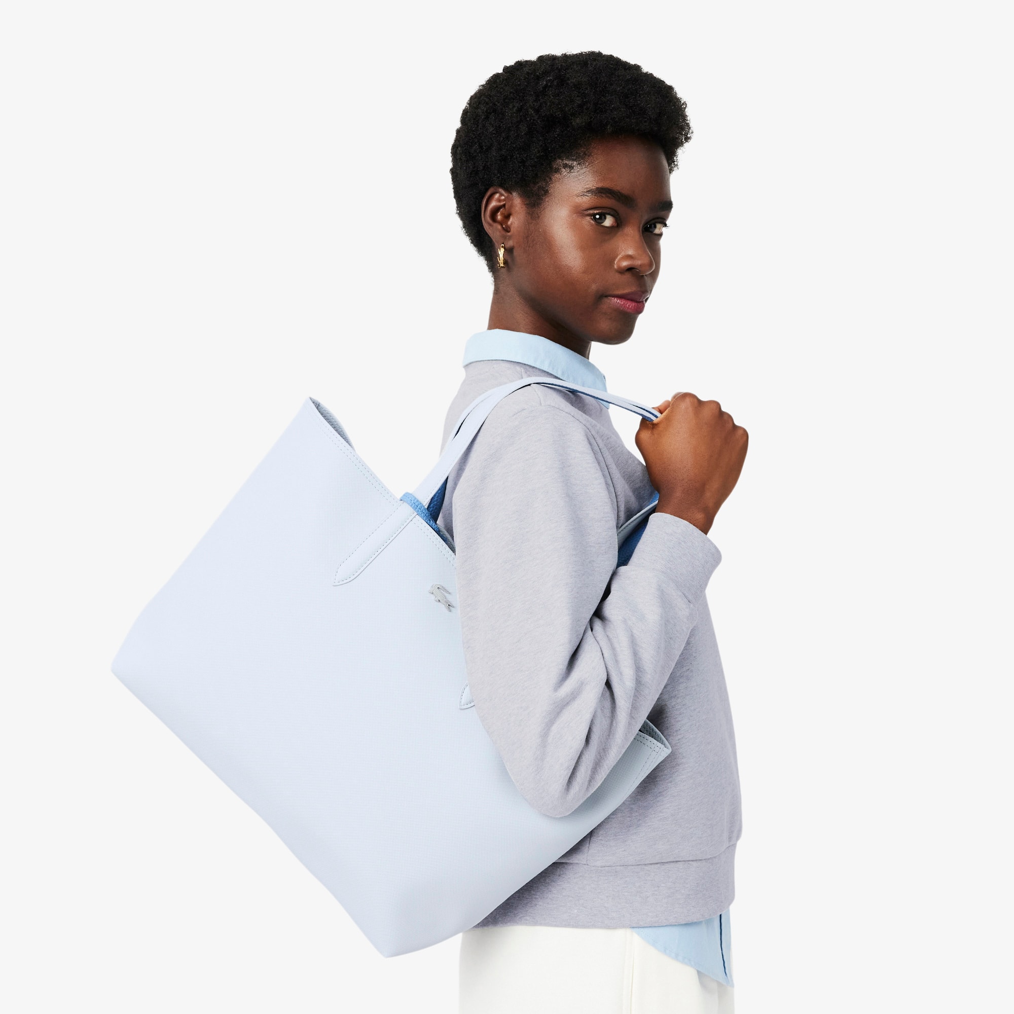 Anna Reversible Tote & Pouch - Tote Bags - New In 2026 | Lacoste