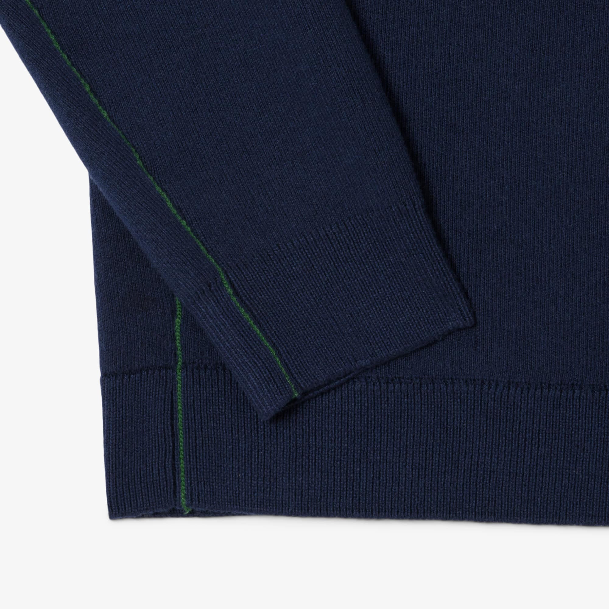 Boys' Cotton & Wool V-Neck Cardigan