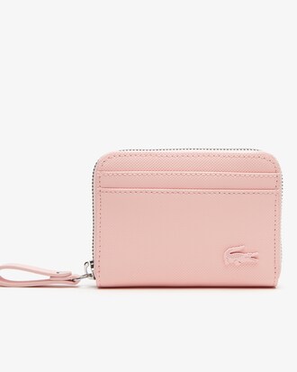 Cartera peque&ntilde;a de mujer Lacoste con cierre y 4&nbsp;ranuras