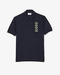 Polo De Piqu&eacute; Con Insignia Del Cocodrilo