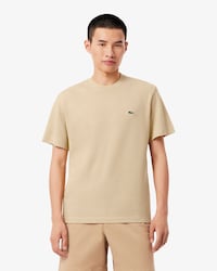 Heavy Cotton and Linen Piqu&eacute; T-Shirt