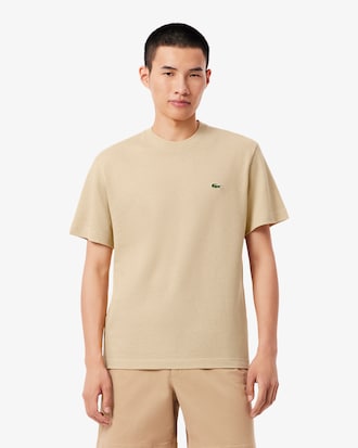 Heavy Cotton and Linen Piqu&eacute; T-Shirt