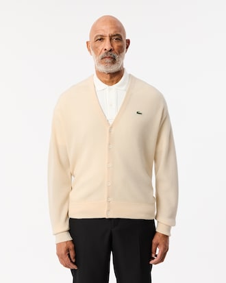 Men's Relaxed Fit Wool Cardigan