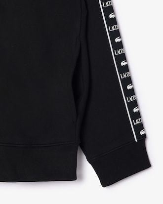 Men's Logo Stripe Zip-Up Sweatshirt
