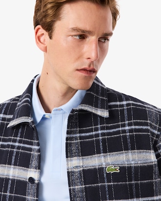 Men's Cotton Plaid Overshirt
