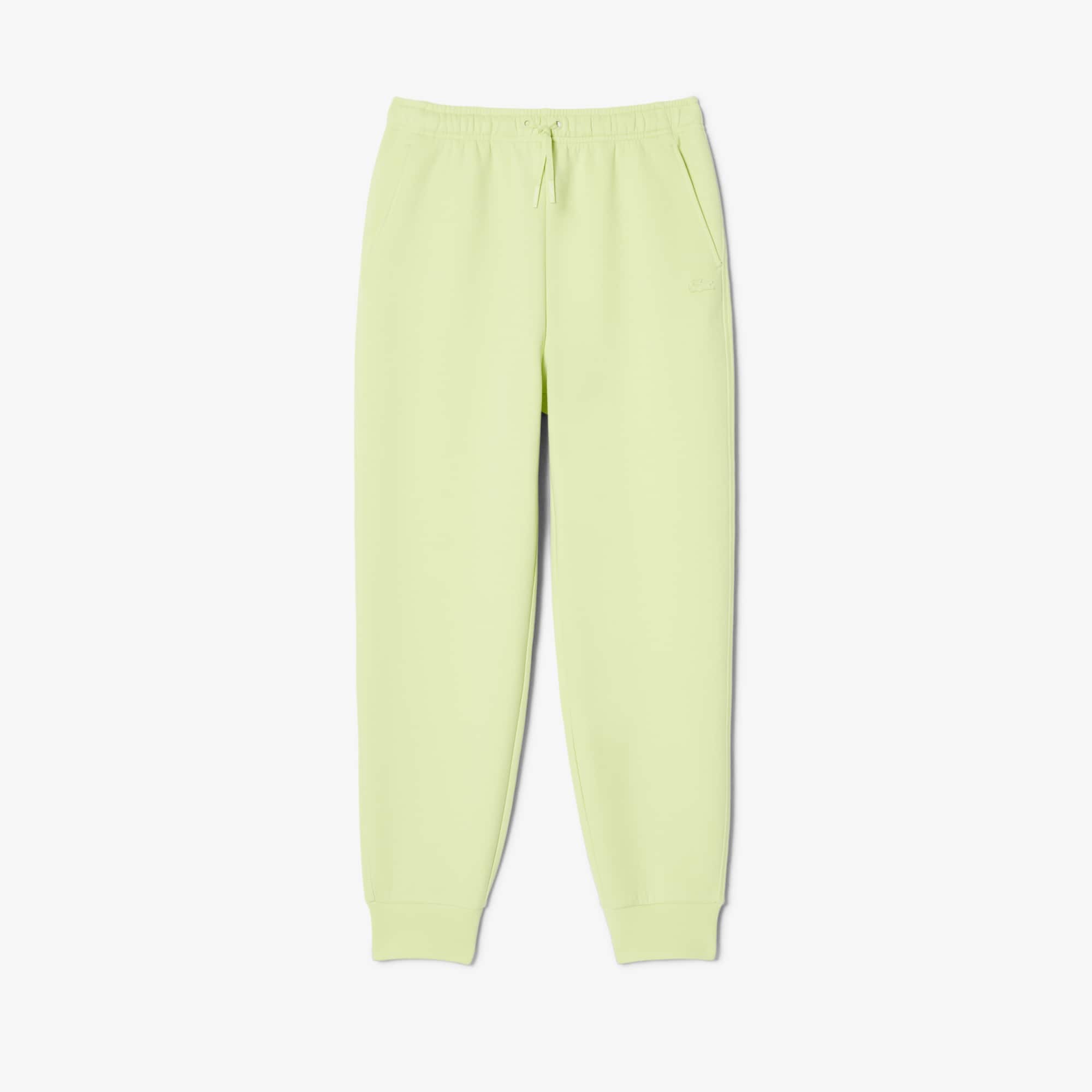 Lacoste Double Face Jersey Sweatpants - 32 In Green