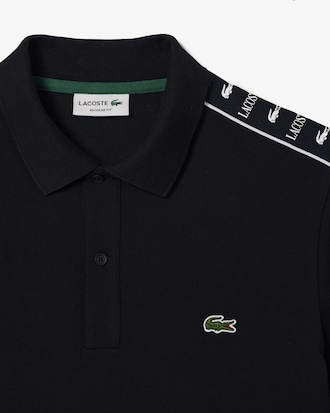 Men's Regular Fit Stretch Mini Piqué Polo