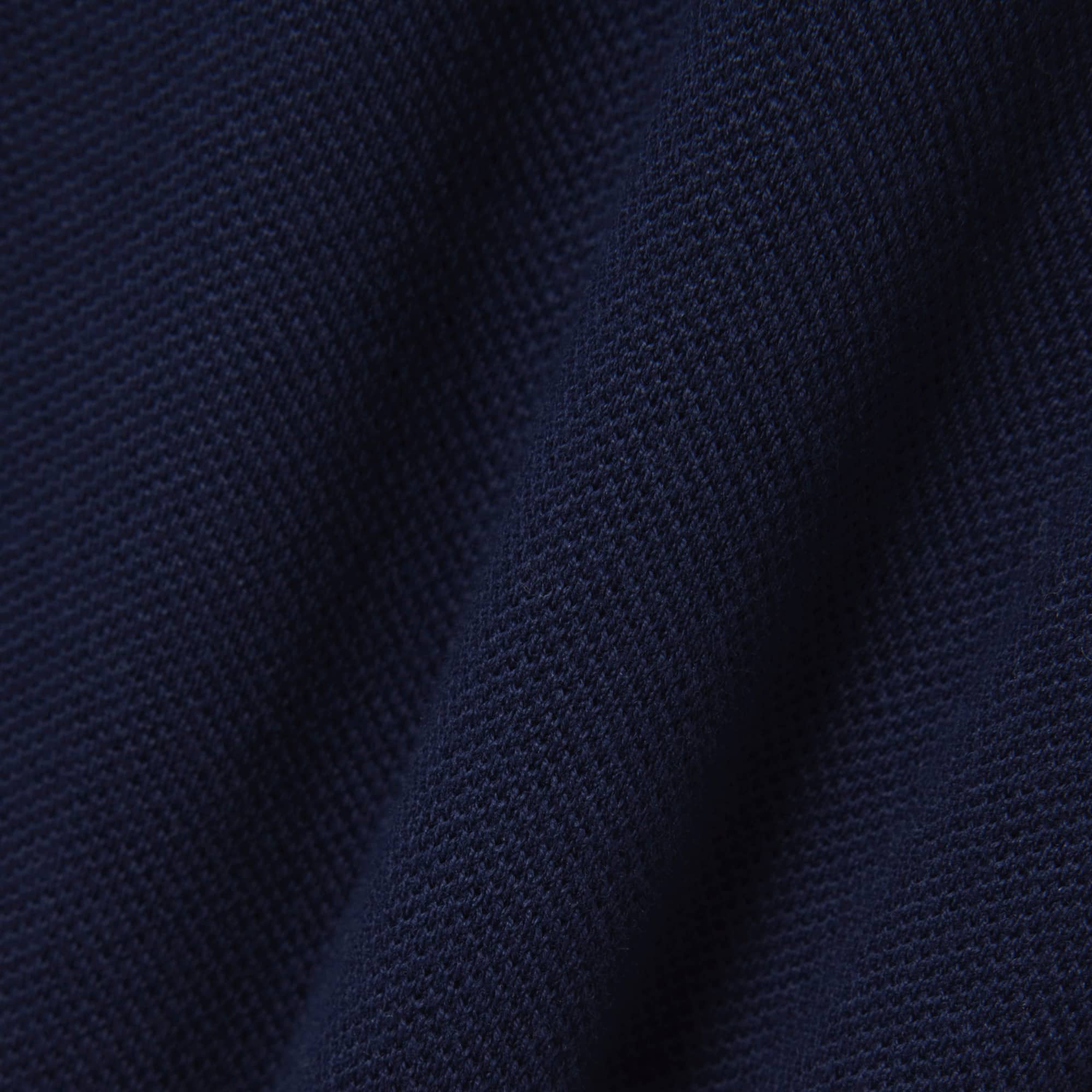 Polo Collar Belted Petit Piqué Dress