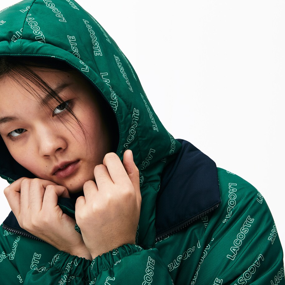 Women S Live Reversible Cropped Quilted Jacket Lacoste