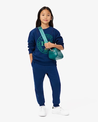 Kids' Printed Crew Neck Sweatshirt