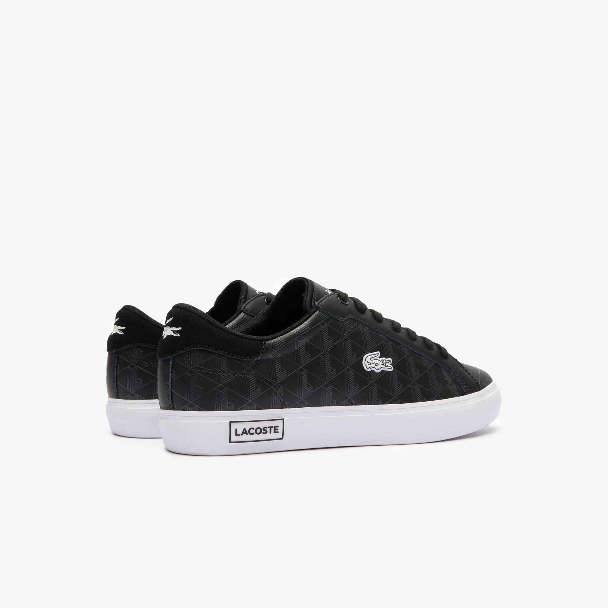 Men's Powercourt Leather Sneakers - Men's Collection - New In 2026