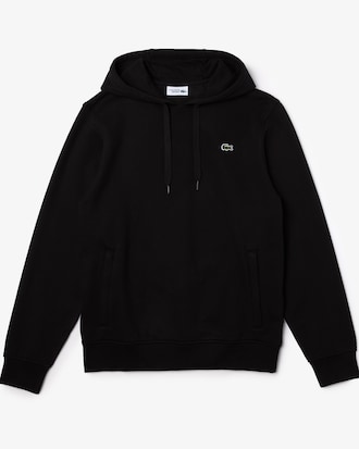 Sweatshirt &agrave; capuche Lacoste SPORT en molleton uni