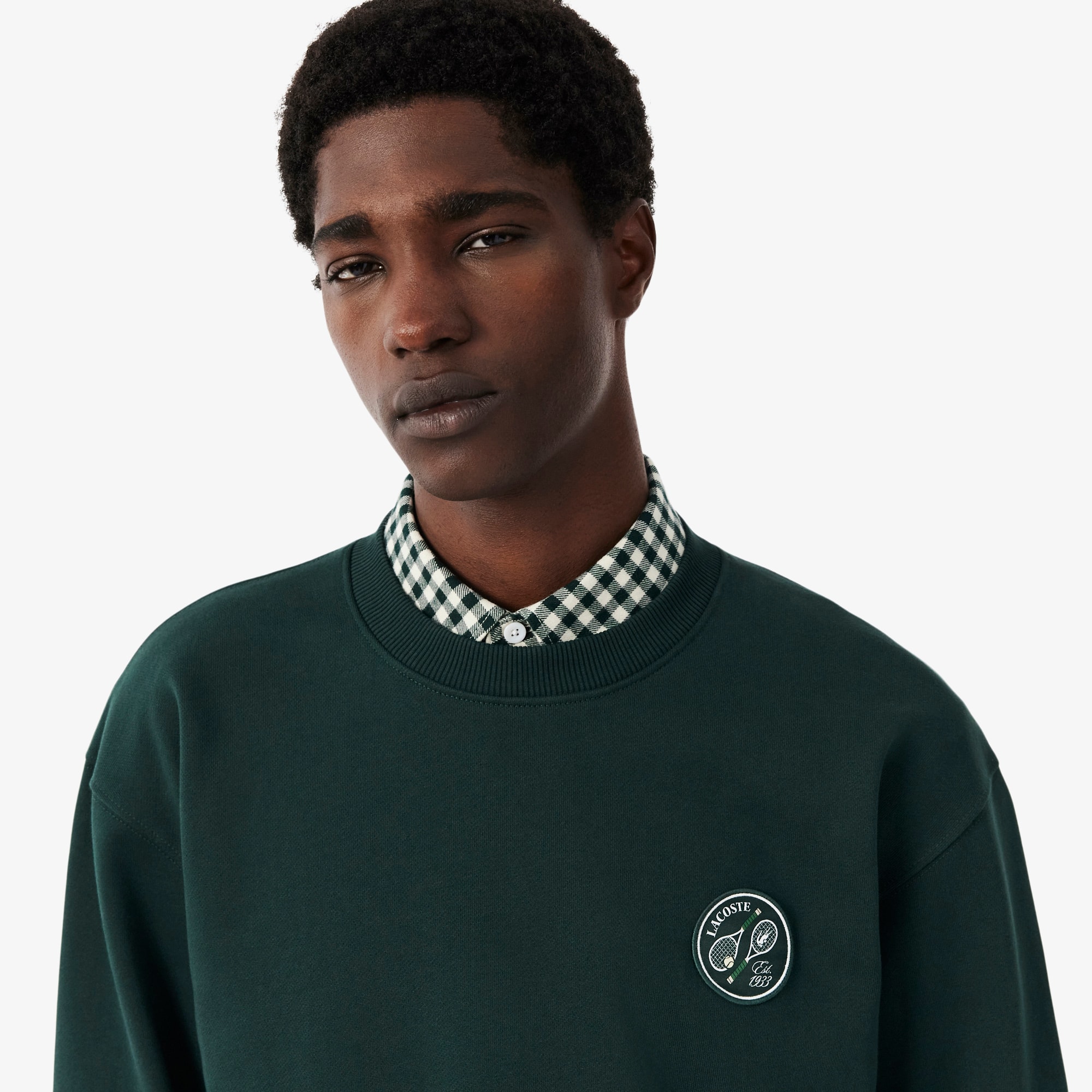 Fleece Badge Sweatshirt
