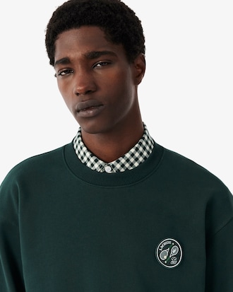 Fleece Badge Sweatshirt